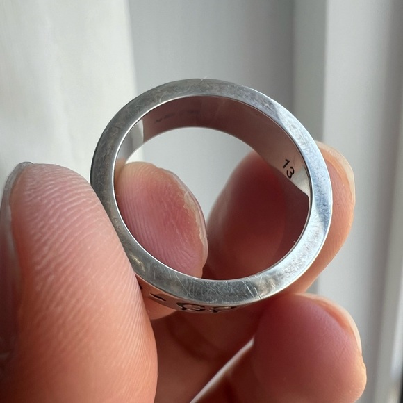 GUCCIGHOST RING IN SILVER - Picture 4 of 14